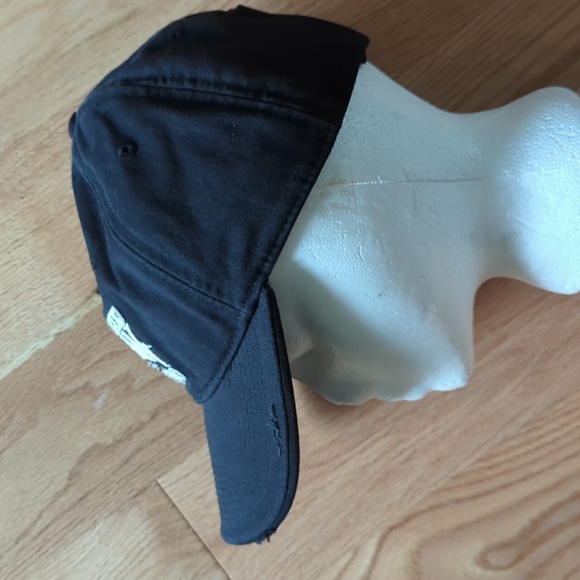 Vtg 90's THE BOB DYLAN SHOW Adjustable Band Distressed Cap Concert Hat RARE! - Picture 4 of 7